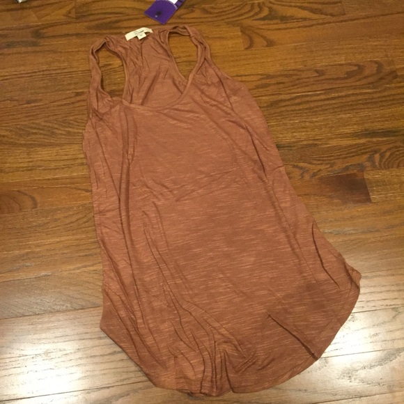 NWT Brownish Color Razorback Tank - Picture 6 of 8